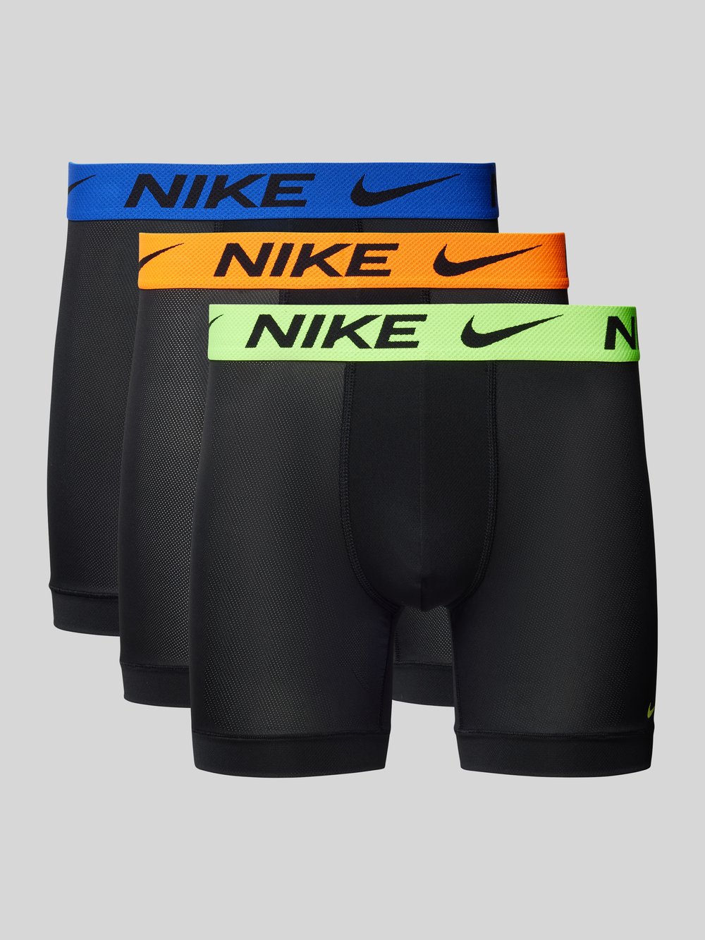 

Боксеры с эластичным поясом и логотипом в упаковке 3 шт Nike, черный