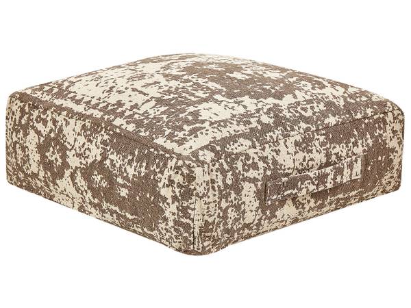 

Напольная подушка Beliani SHASA, 50x50x50 см цвет beige/braun