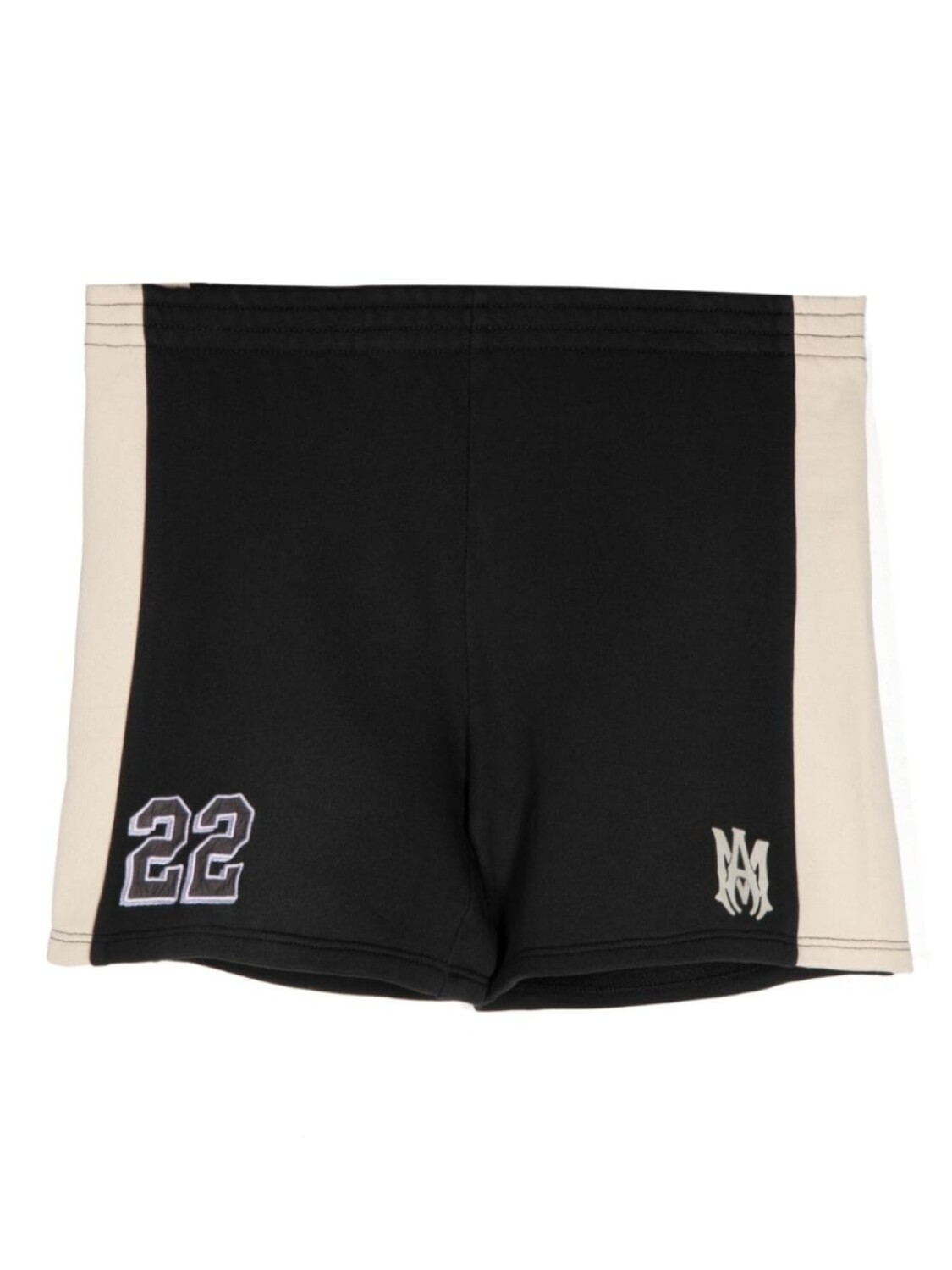 

AMIRI KIDS шорты с контрастной отделкой, синий