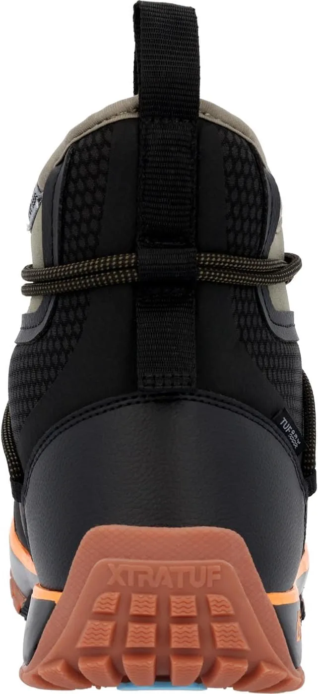 

Мужские ботинки Xtratuf Ice 6 дюймов с нейлоновым голенищем, черный/оливковый