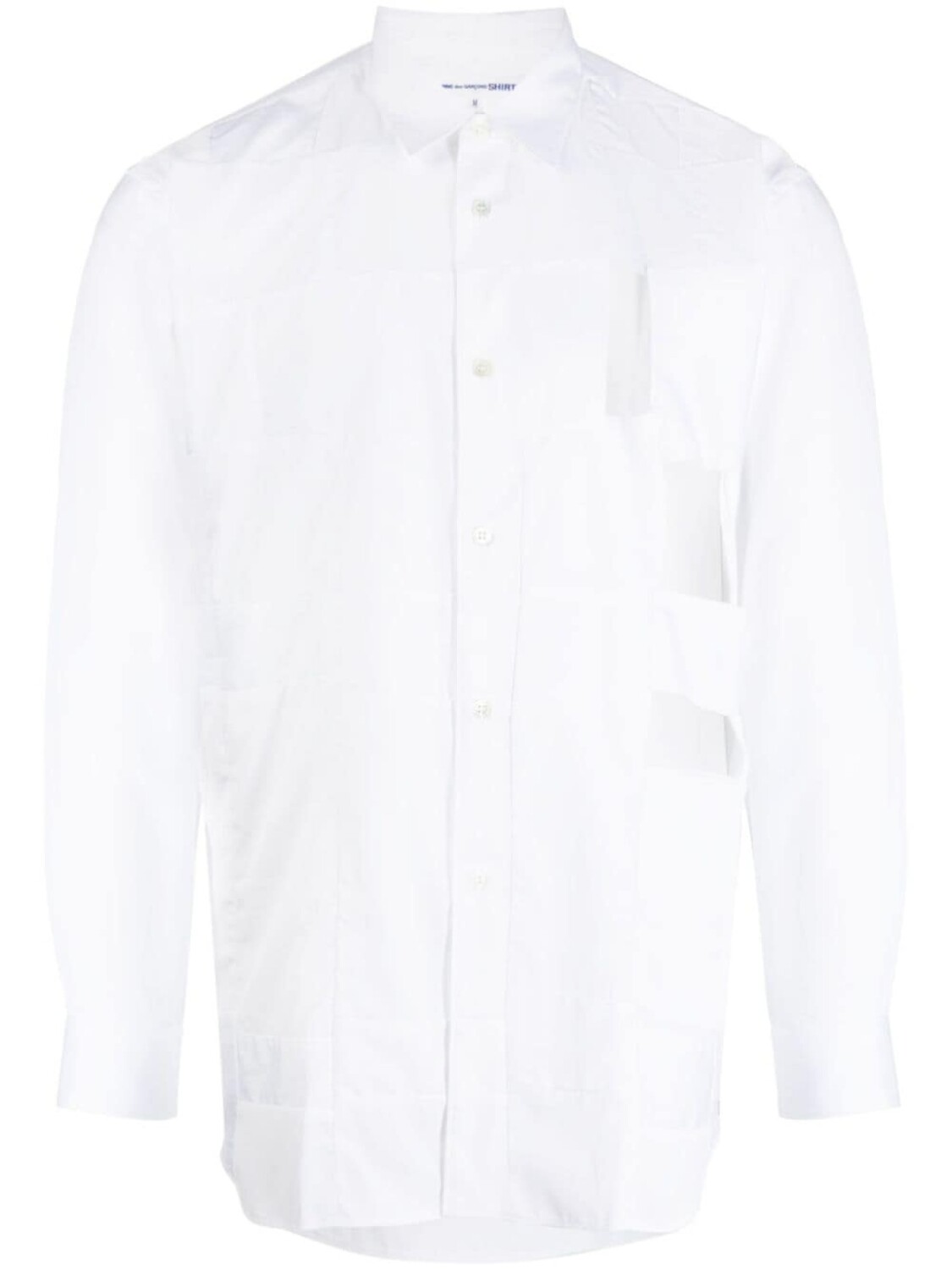 

Comme Des Garçons Shirt рубашка со вставками, белый