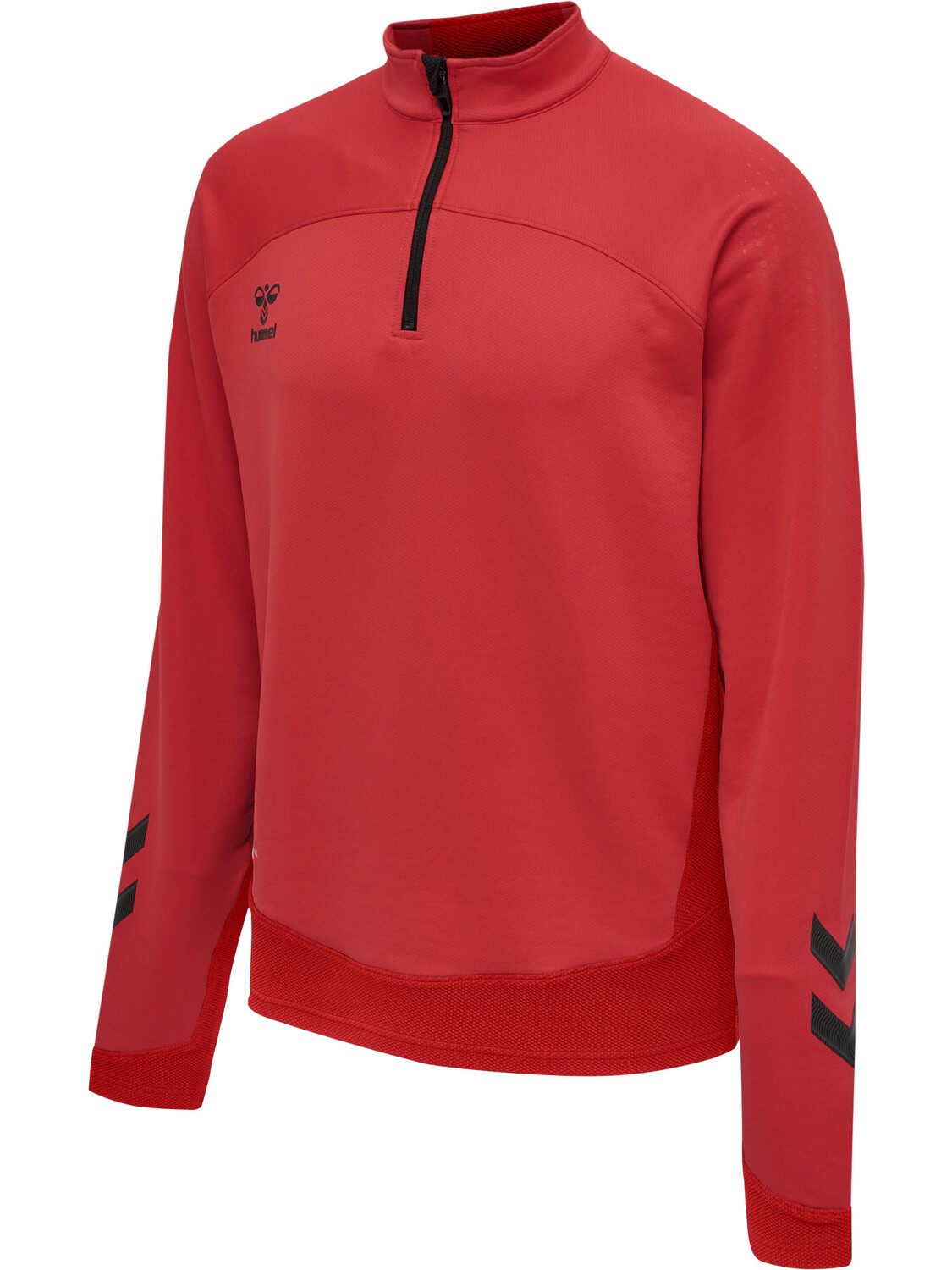 Толстовка Hummel Mit Kurzem Reißverschluss Hmllead Half Zip Kids, цвет TRUE RED — фото 4