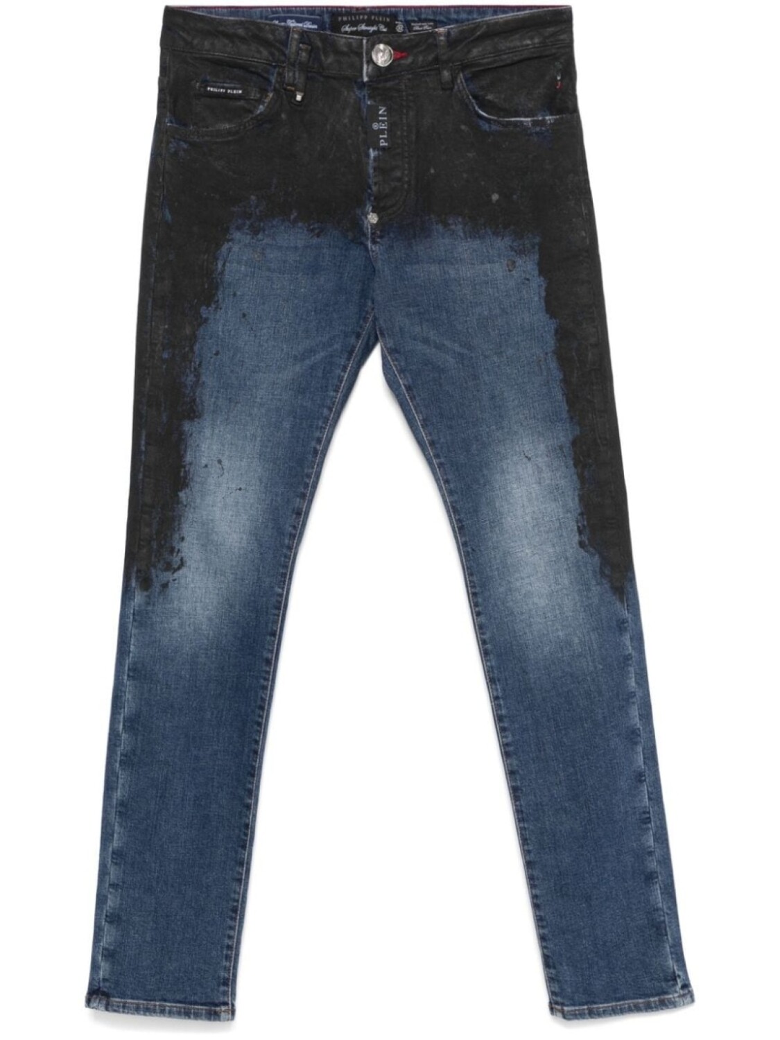 

Джинсы прямого кроя Philipp Plein, синий