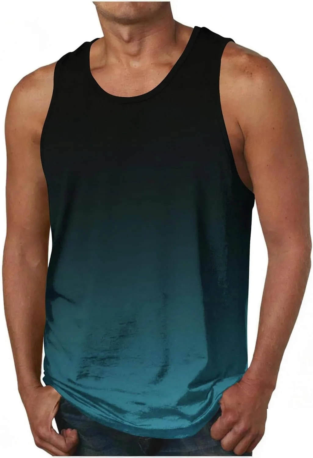 

Мужской майка-борцовка летняя для пляжа и спортзала Xiaojmake