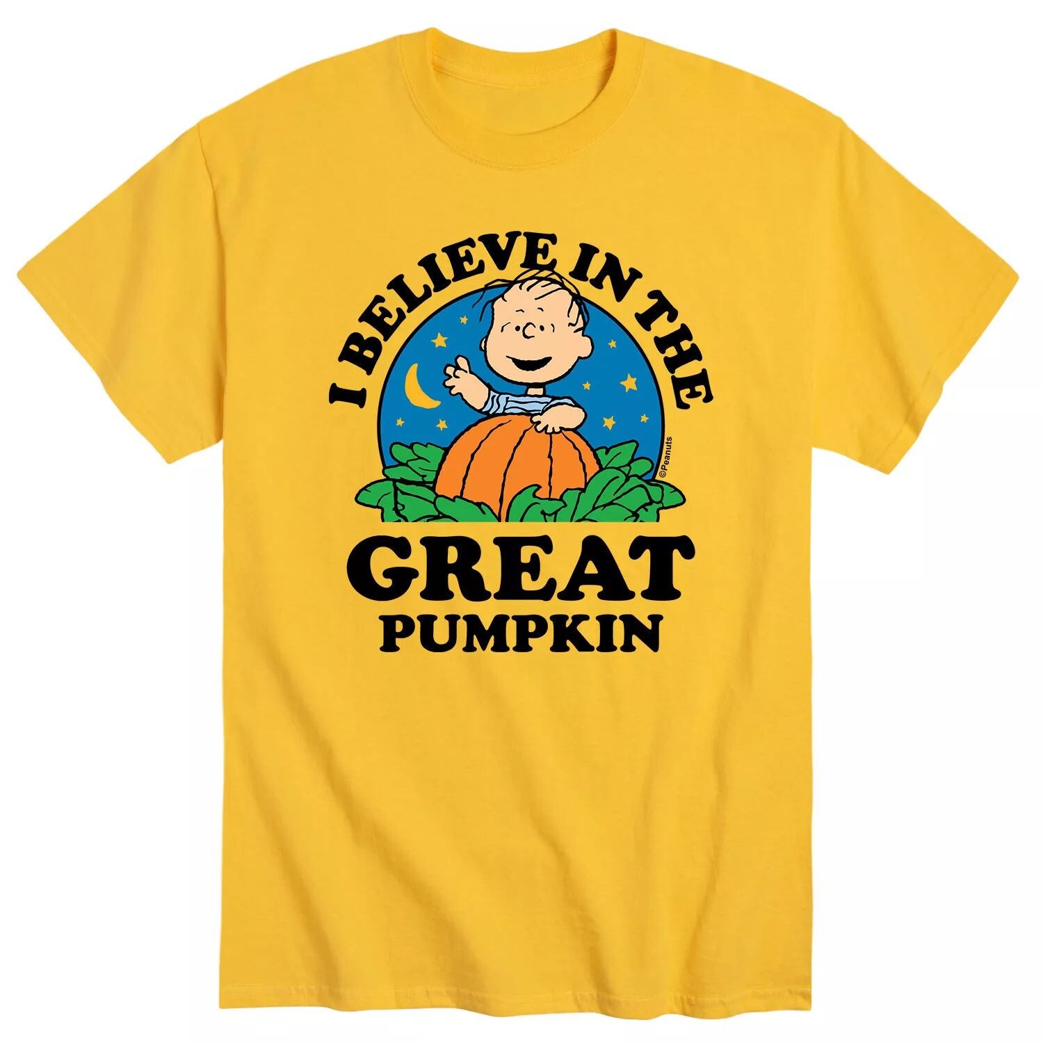 

Men's Peanuts верят в отличную футболку Licensed Character
