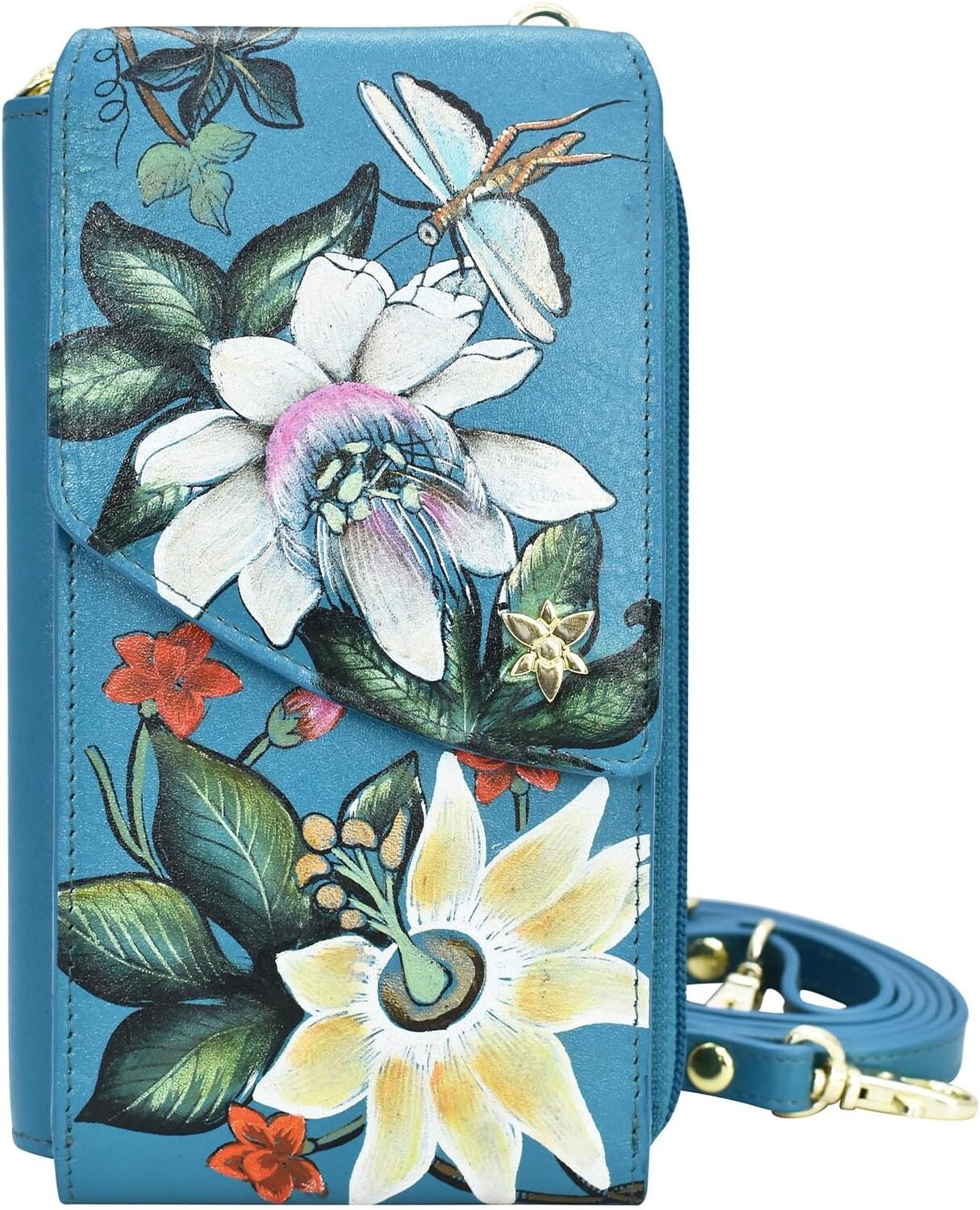 

Кошелек Anuschka Crossbody Phone Case - 1173, цвет Royal Garden