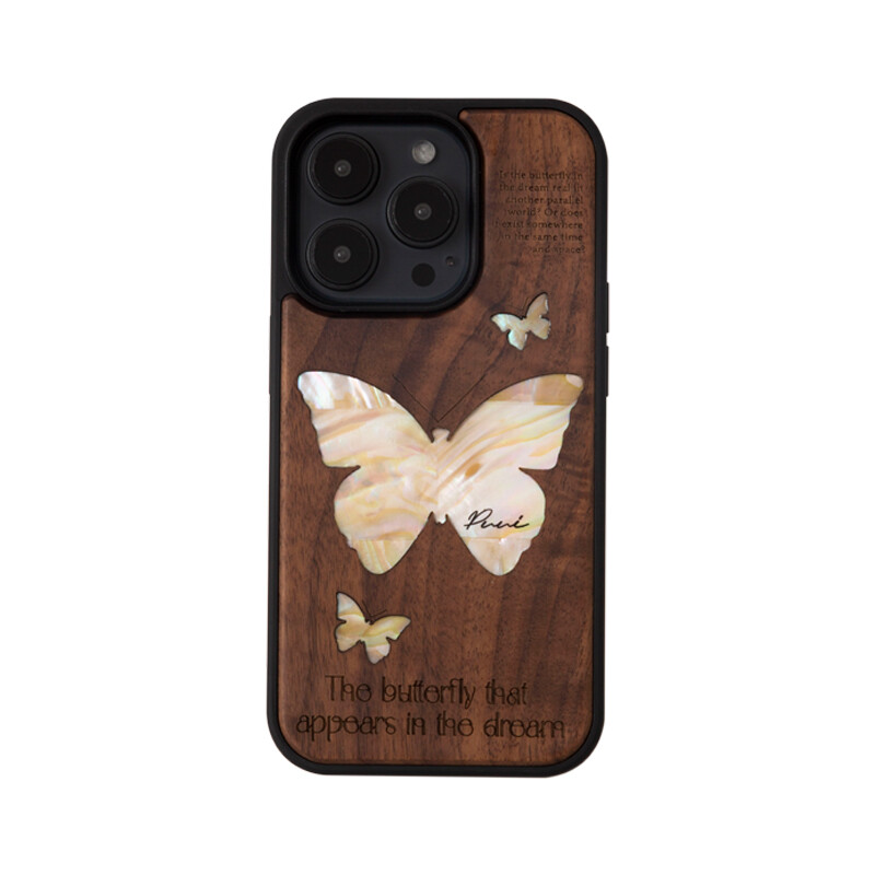 

Чехол для телефона PUUI Puui, Wood Butterfly - Phone Case