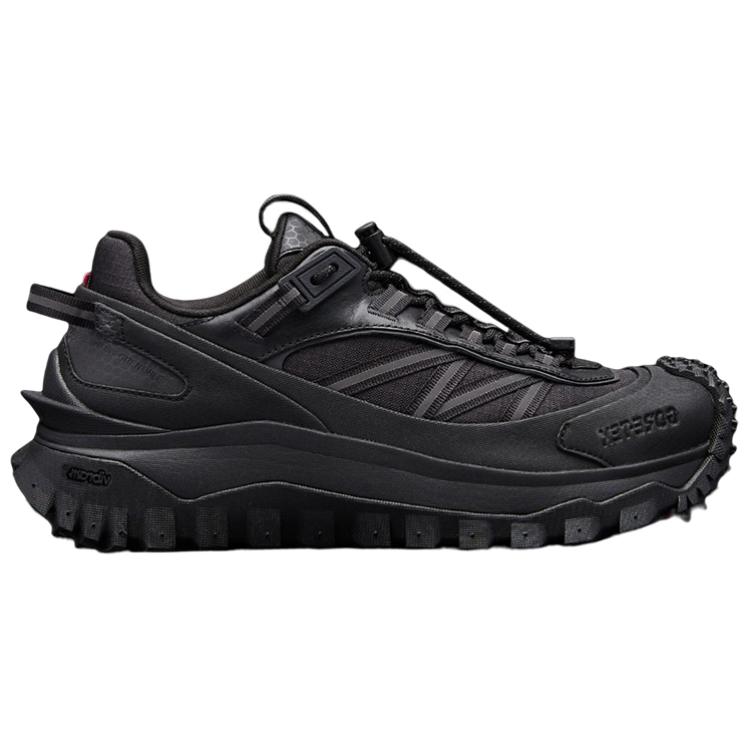 Moncler Trailgrip GTX Low Top Спортивные повседневные туфли Женские Черные — фото 2
