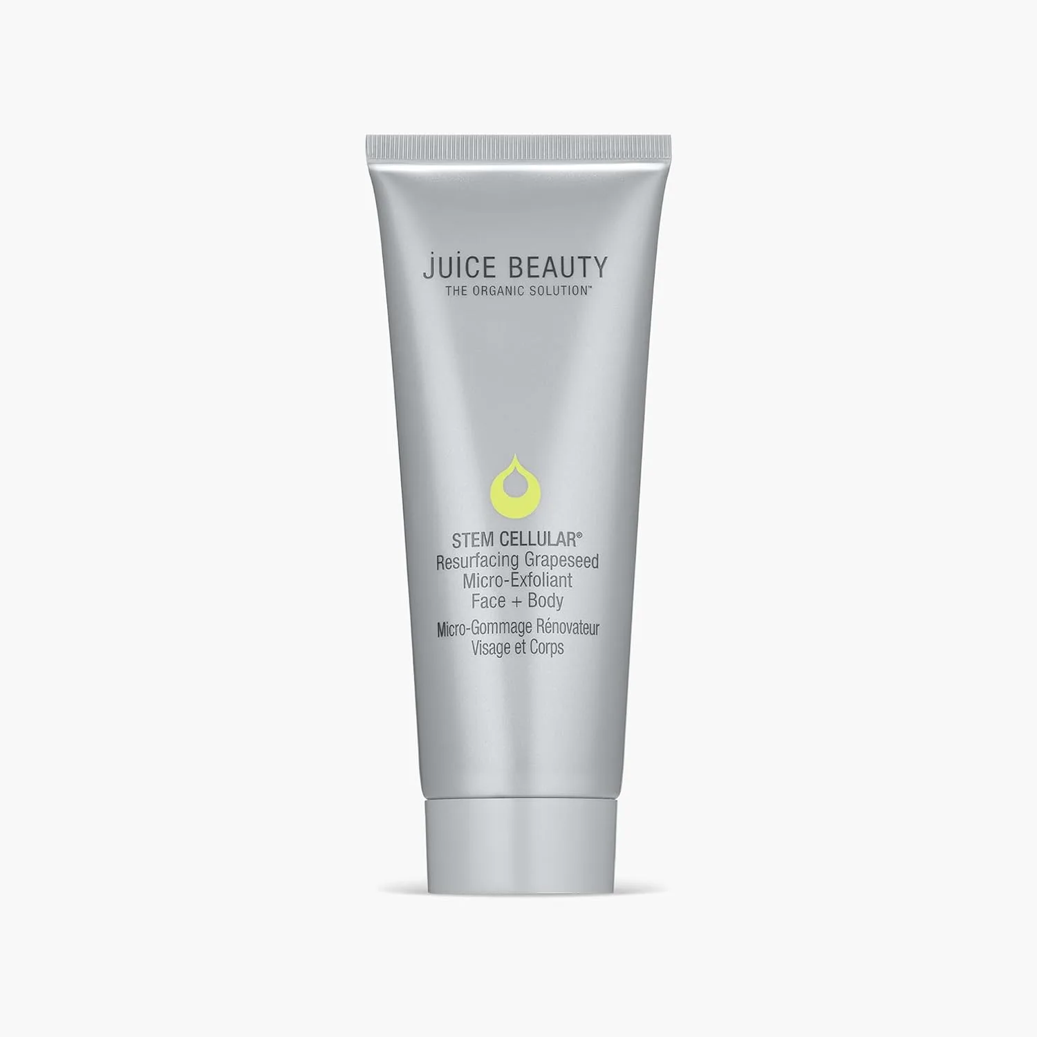 Juice Beauty Stem Cellular Resurfacing Grapeseed Micro-Exfoliant, Face + Body - 90 мл - Мгновенно обновляет, улучшает и смягчает кожу - Веганский продукт, не тестируется на животных 122.47 г (1 шт.)