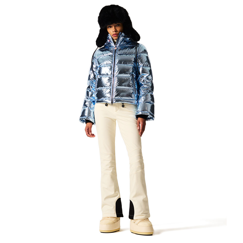 

Горнолыжная пуховая куртка Perfect Moment Polar Flare III (женская), Light Blue Foil