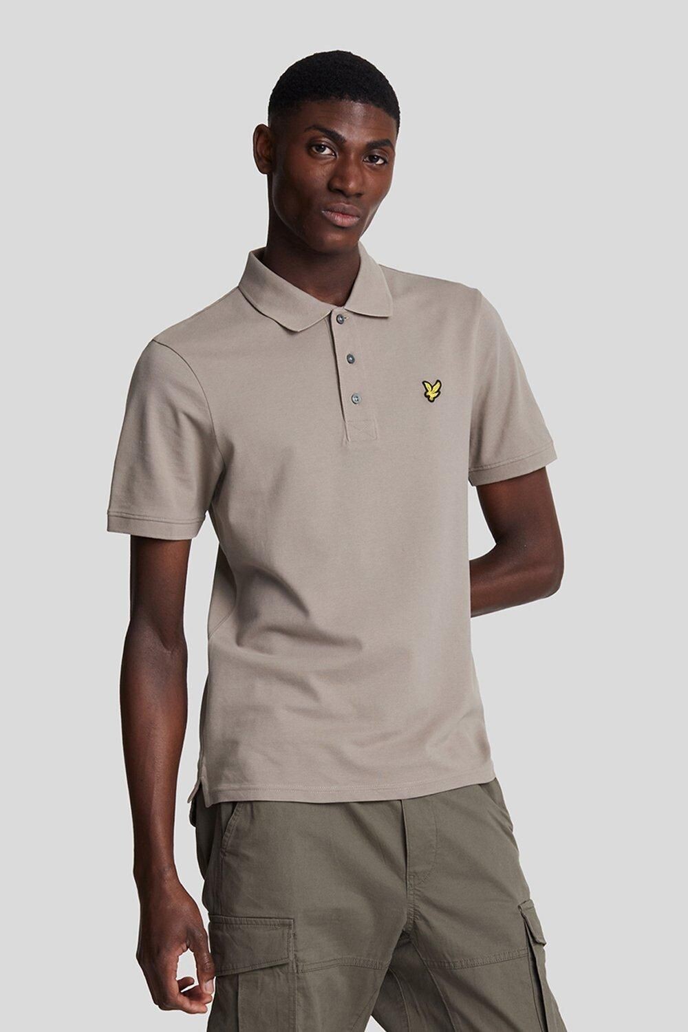 

Простая рубашка-поло Sage Uniform Lyle & Scott, цвет sage