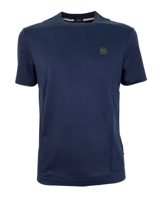 

Мужская футболка темно-синяя тибурт Hugo, синий