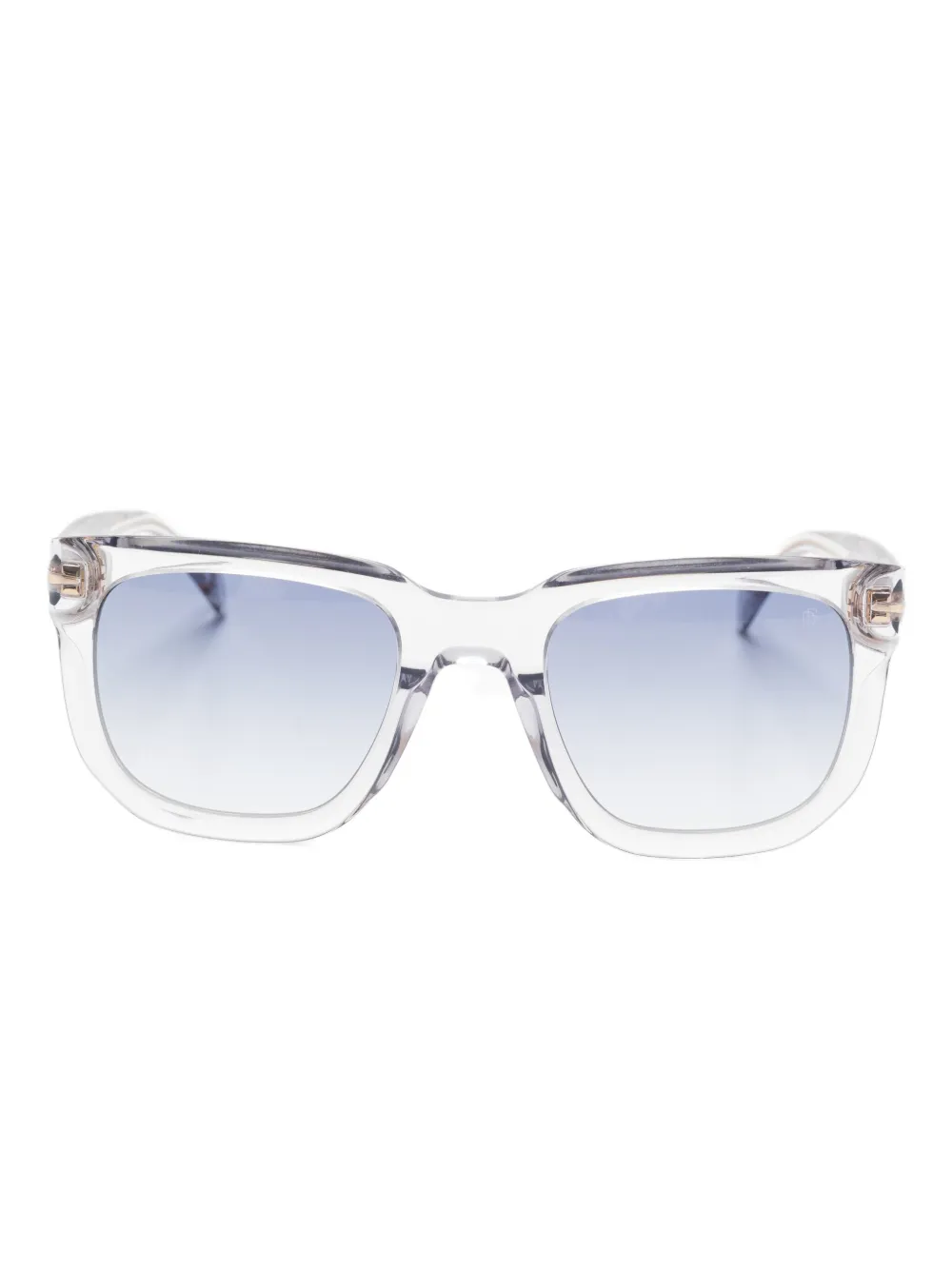 

Солнцезащитные очки в квадратной оправе DB 7118/S Eyewear by David Beckham, белый