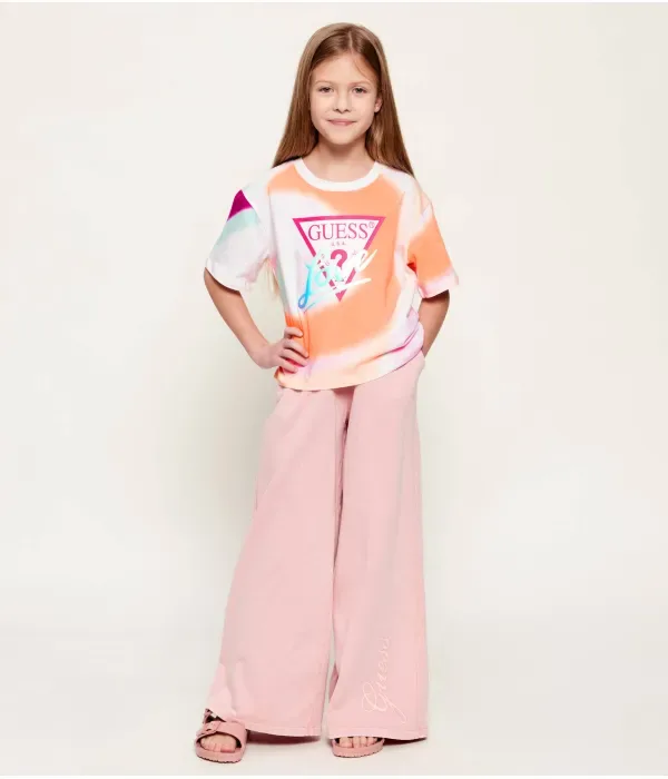 Футболка regular fit Guess, оранжевый — фото 2