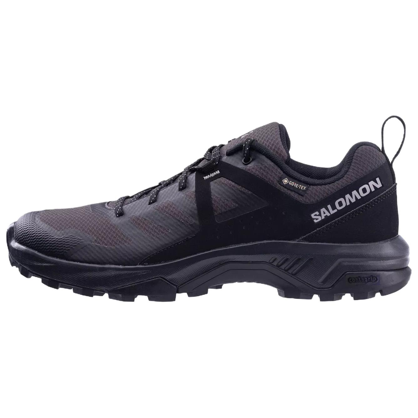 

SALOMON EXEO Slip Resistant Abrasion Resistant низкие треккинговые ботинки мужские Gray Black