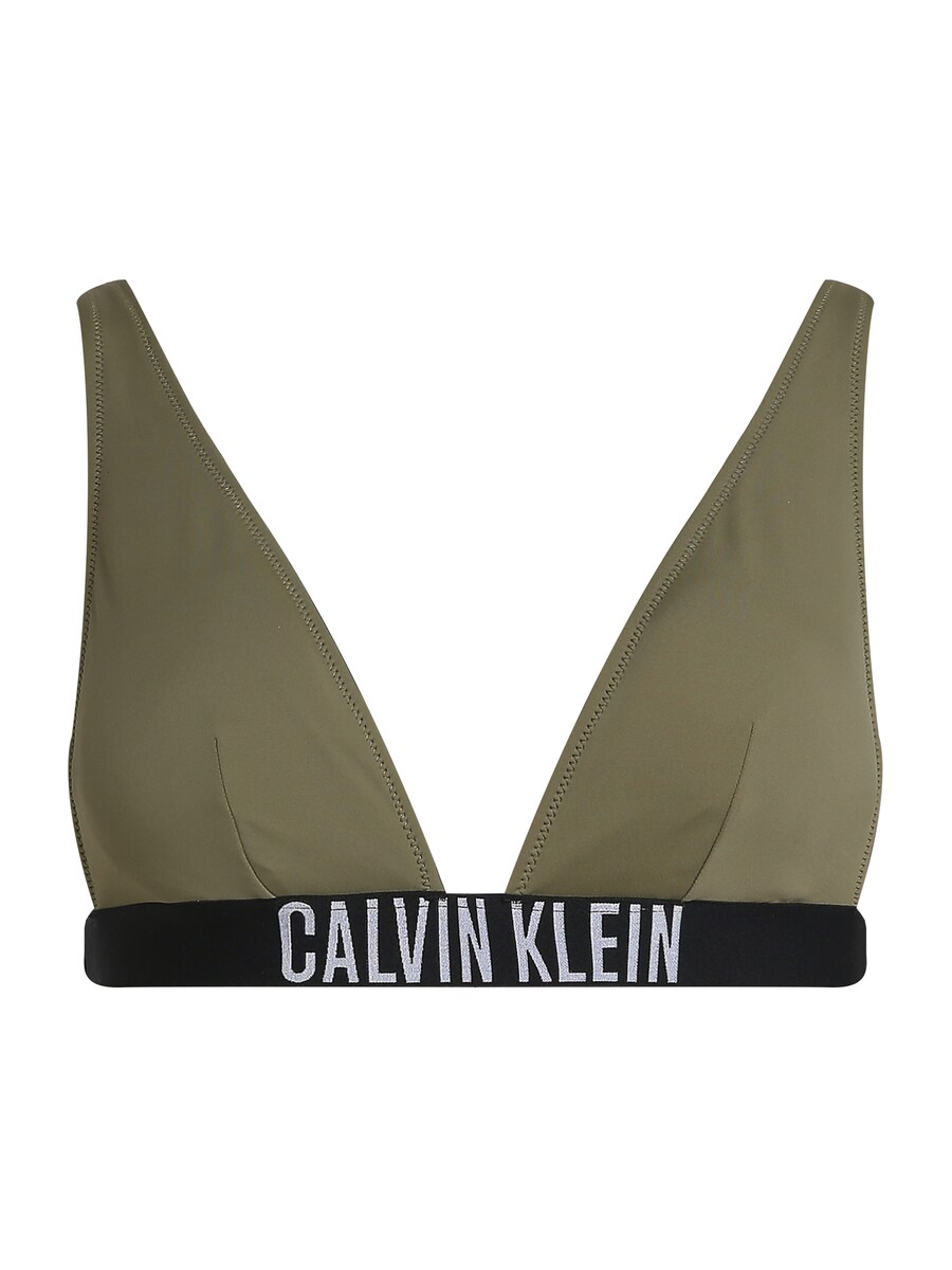 

Треугольный бикини-топ Calvin Klein Swimwear, зеленый