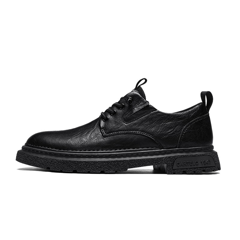 

CARTELO Мужские повседневные кроссовки Low Top черные, цвет Black