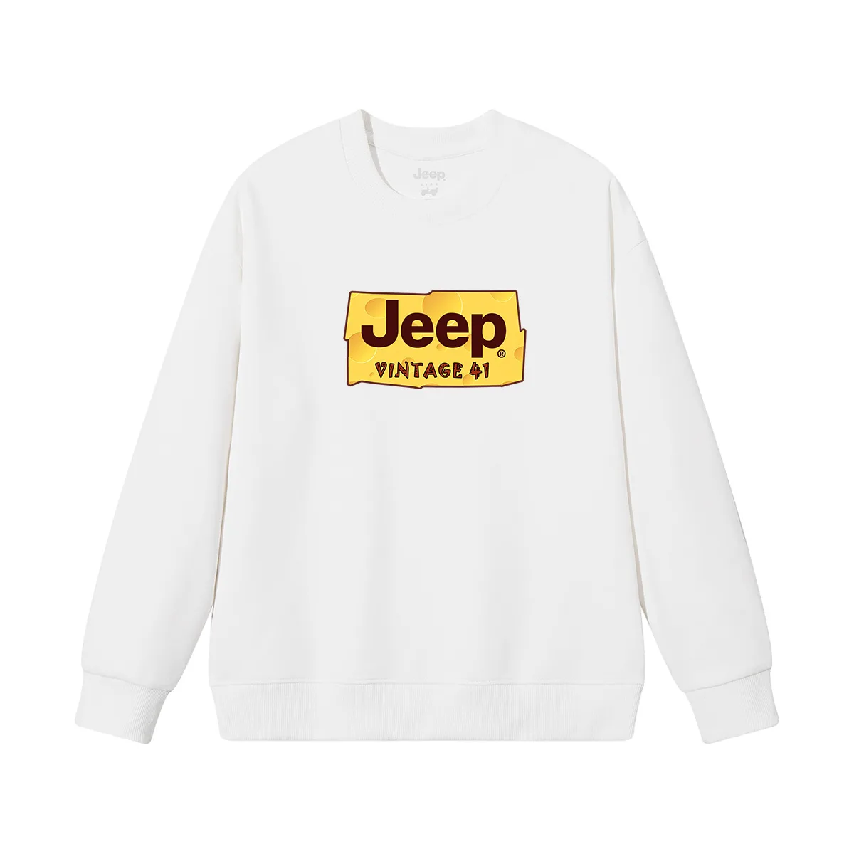Толстовка с круглым вырезом для школьников Jeep, Coffee — фото 3