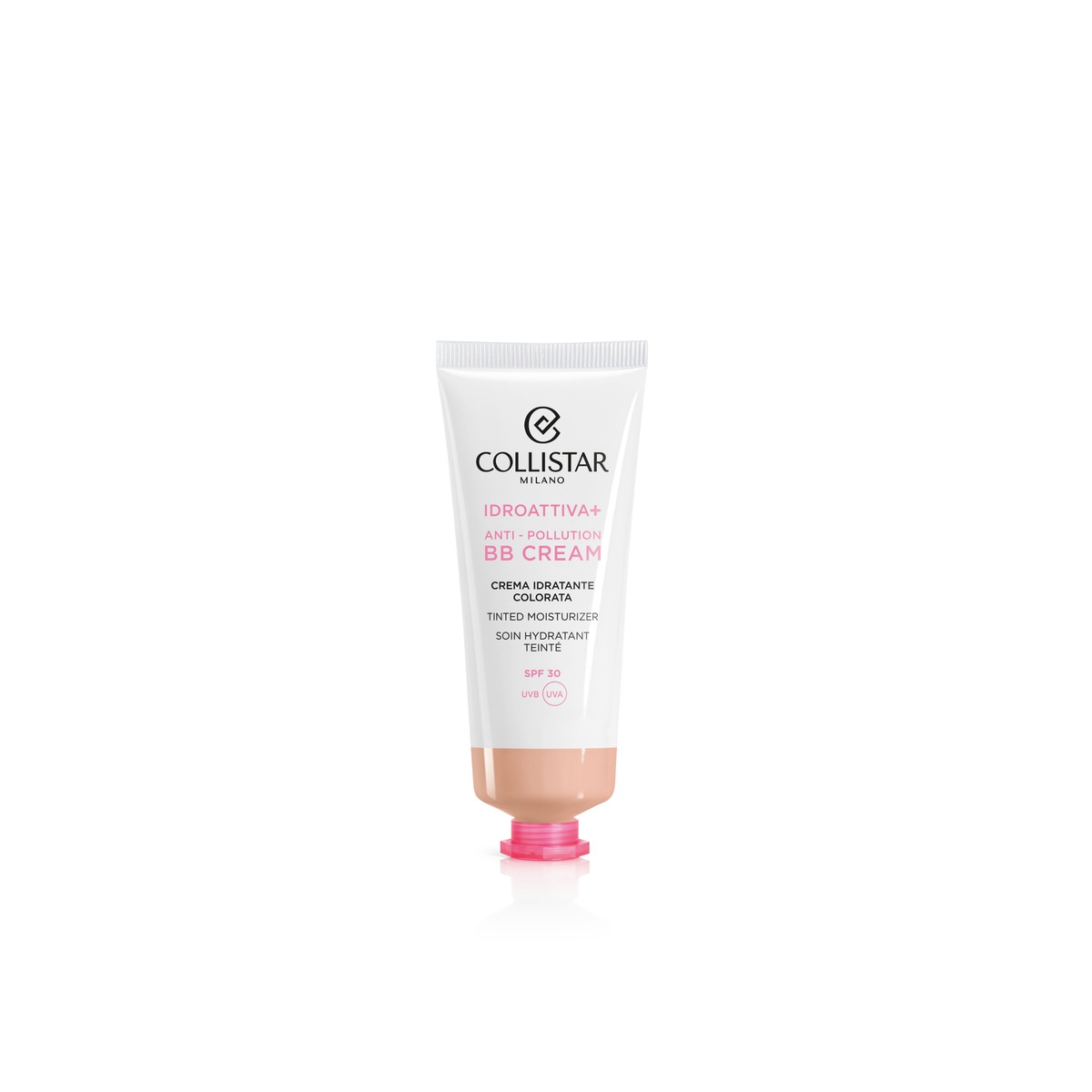 

BB-крем idroattiva+ antipollution bb cream spf30 Collistar, idroattiva+ antipollution bb cream spf30, объем 50 мл