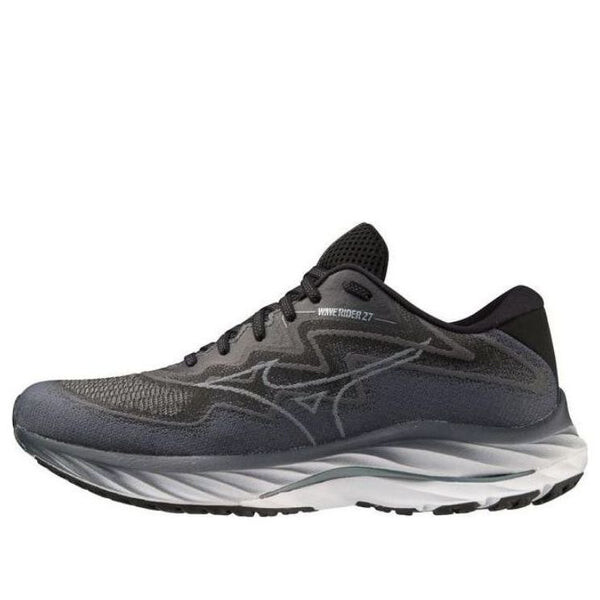 

Кроссовки wave rider 27 'black navy' Mizuno, черный