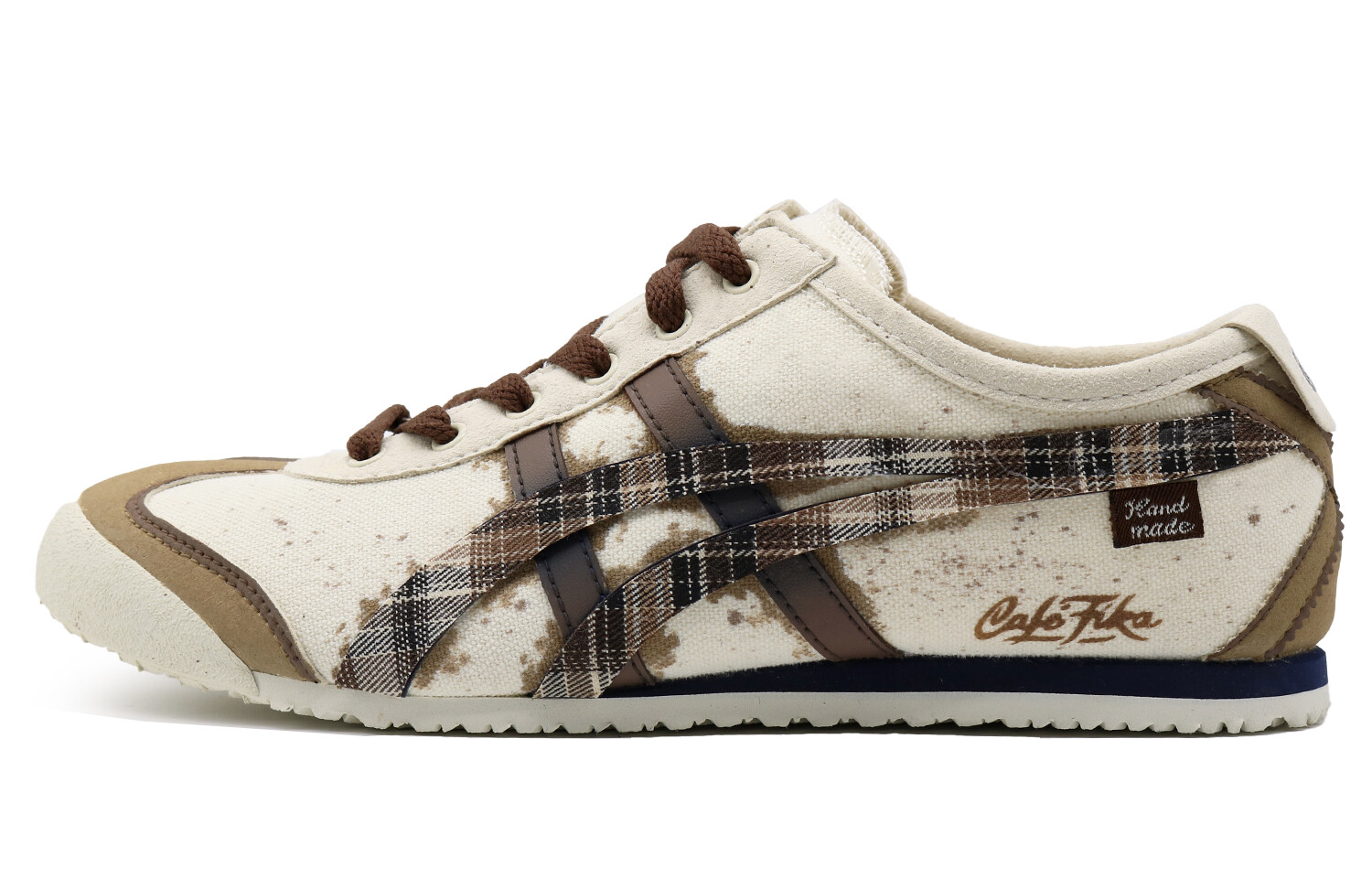 

Кроссовки Onitsuka Tiger Mexico 66 Slip-On Deluxe Lifestyle Shoes Unisex Low-top Beige/brown, бежевый