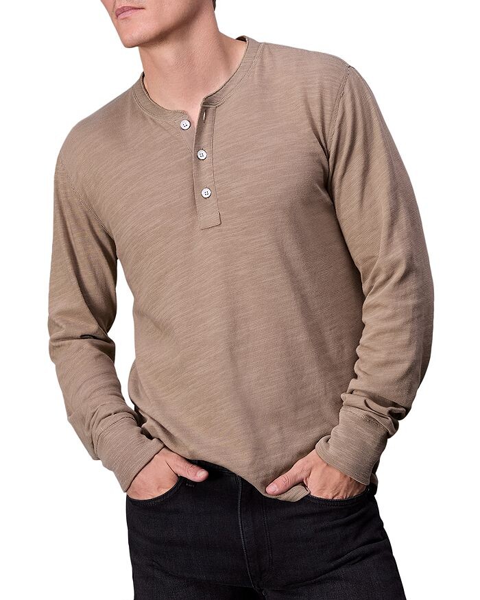 

Классическая футболка Henley с принтом rag &bone Flame rag & bone, коричневый/бежевый