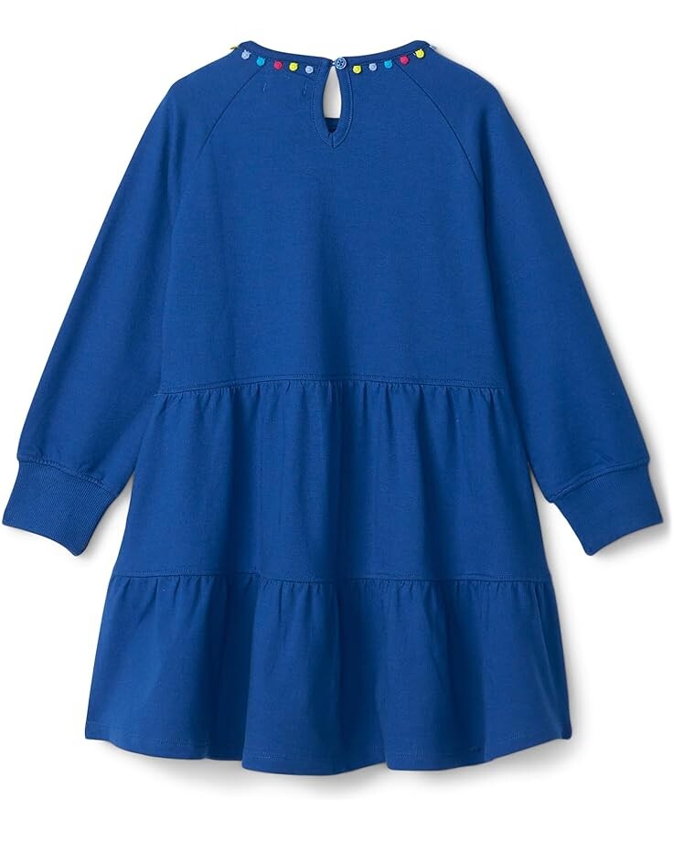 

Платье Hatley Groovy Butterfly Gathered Tiered Dress, синий