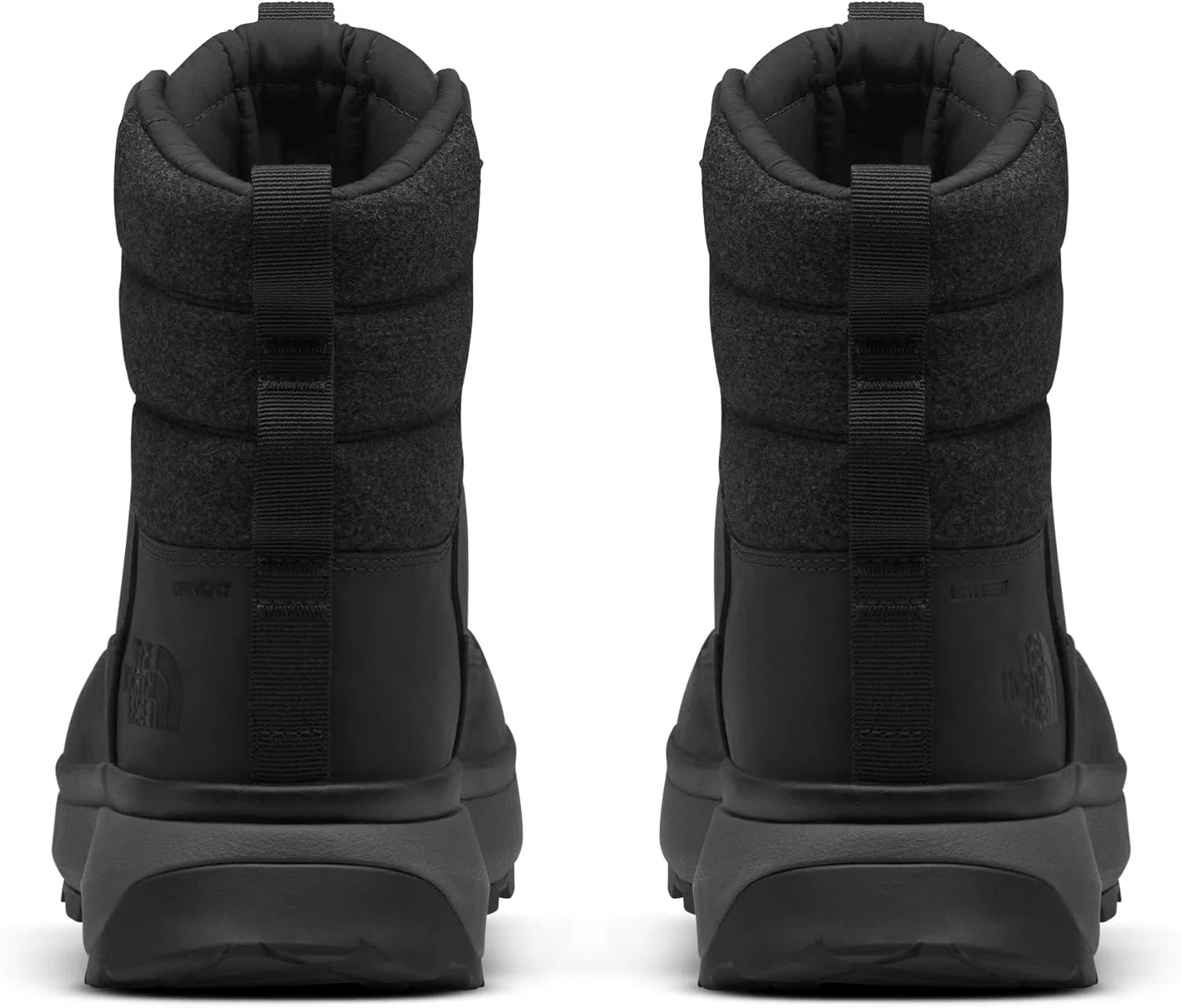 Мужские треккинговые ботинки The North Face размера M Bergen Leather Wp, Tnf Black Tnf Black — фото 3