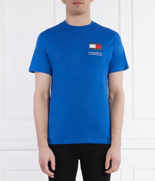 

Футболка Tommy Jeans Essential Slim Fit, синий