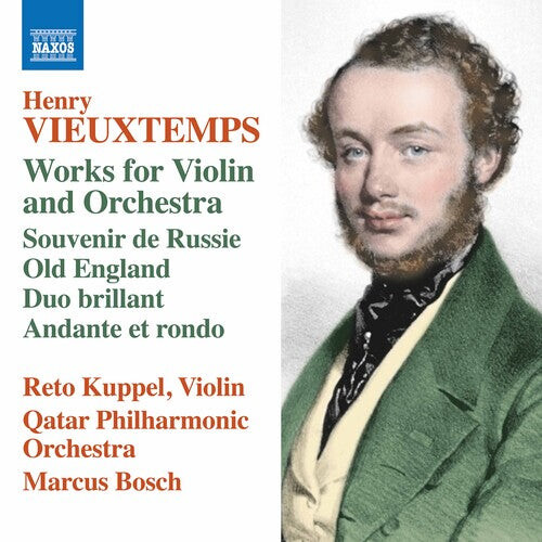 

CD диск Vieuxtemps / Kuppel / Bosch: Works for Violin & Orchestra