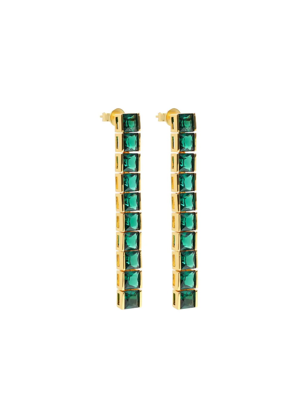 

Серьги в теннисном стиле Izabel Display, золотой