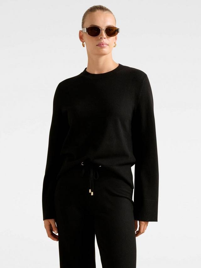 

Вязаный свитер для отдыха цвета hazel Forever New, Black