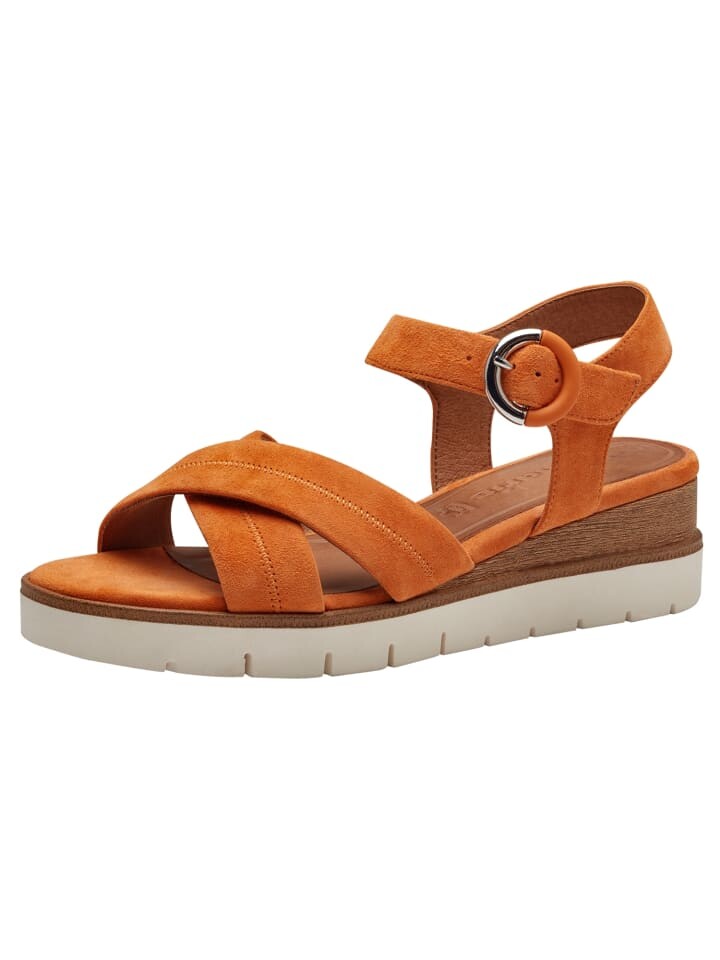 

Сандалии на плоской подошве Tamaris Sandalette, оранжевый