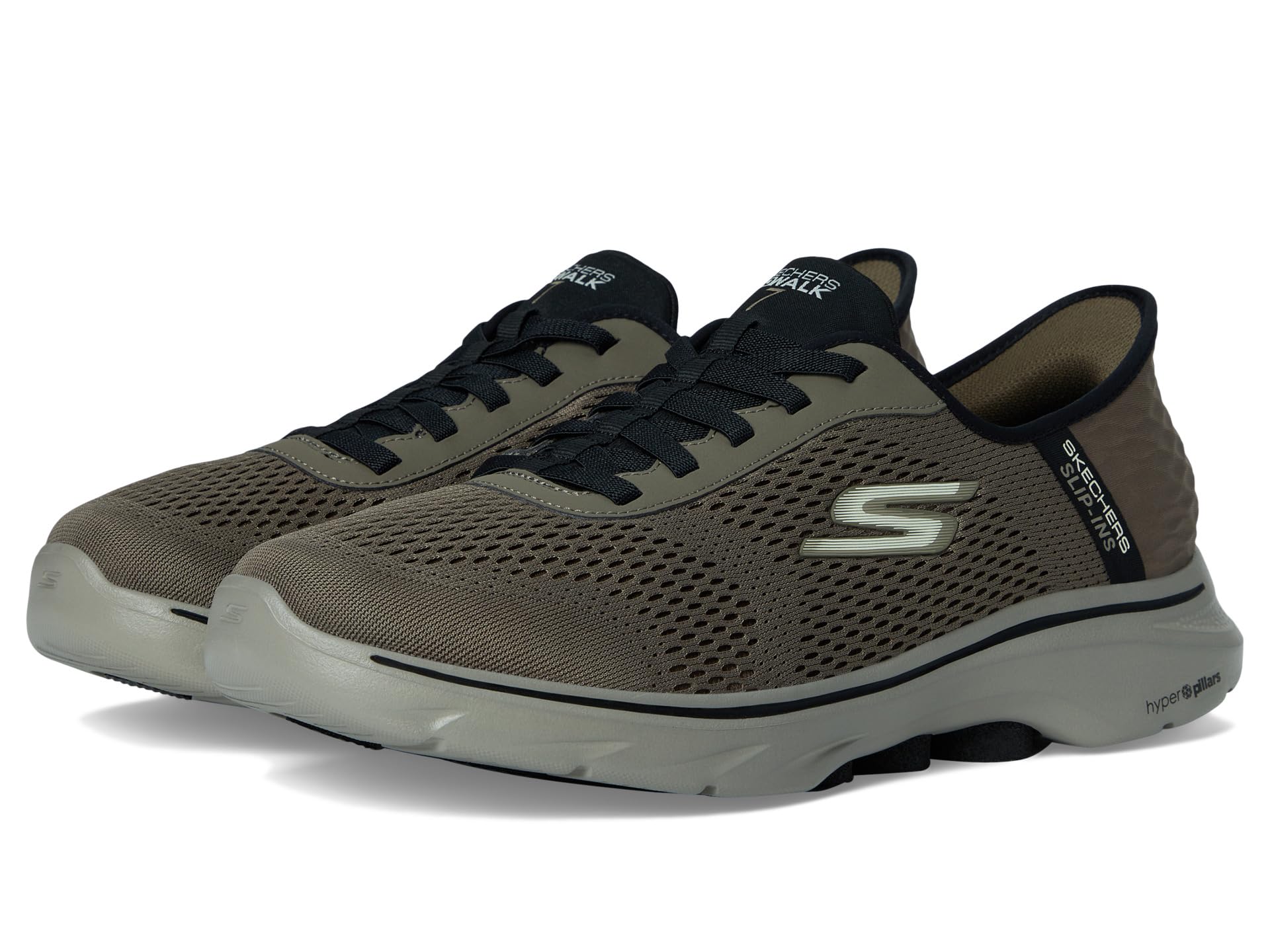 

Кроссовки SKECHERS Performance Go Walk 7 - Free Hand 2 Hands Free Slip-Ins, коричневый