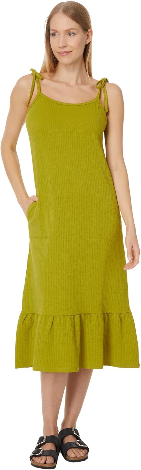 

Платье Toad&Co Dandelion Midi Sleeveless Dress, цвет Lime Texture
