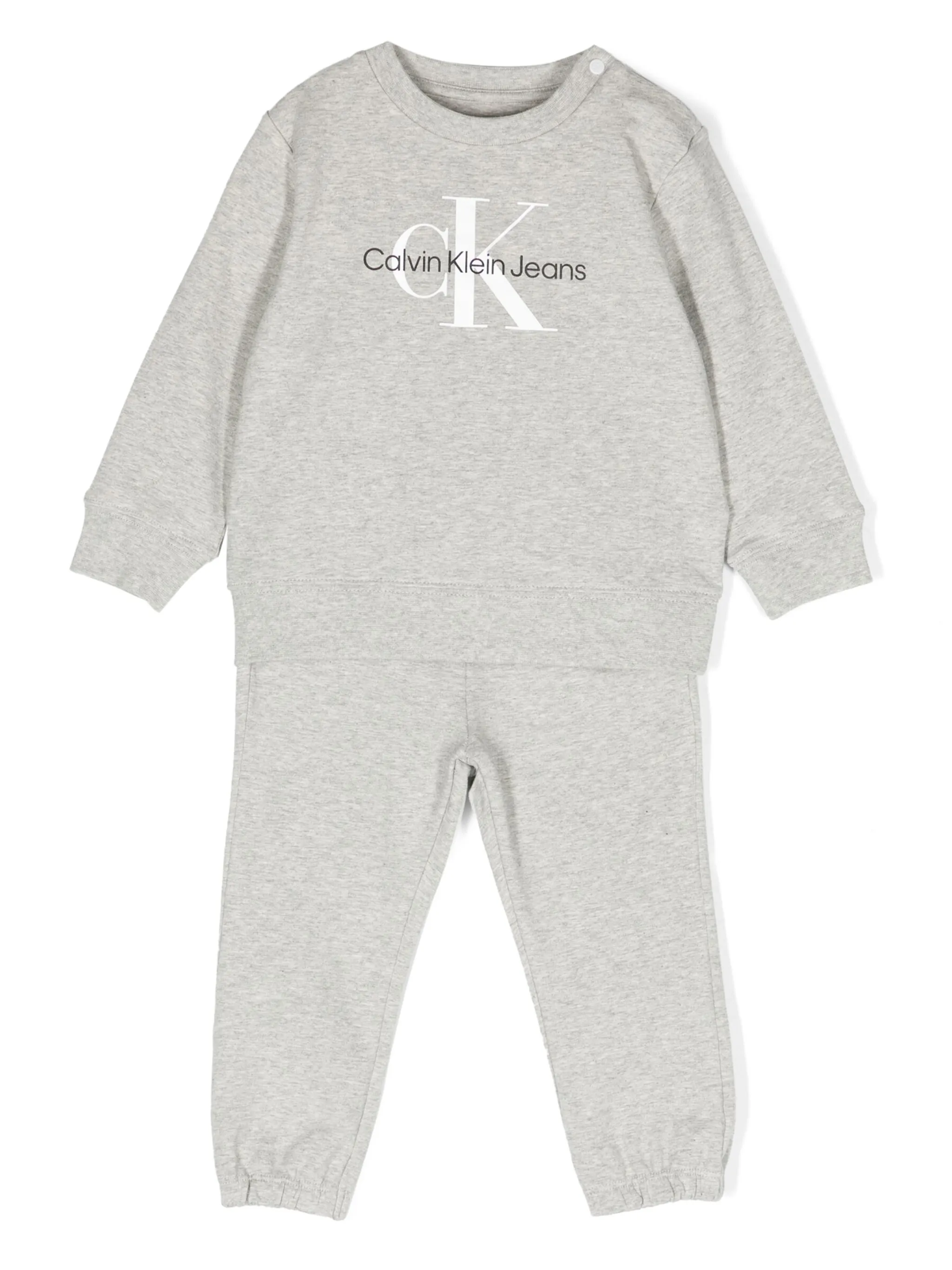

Спортивный костюм с логотипом Calvin Klein Kids, серый