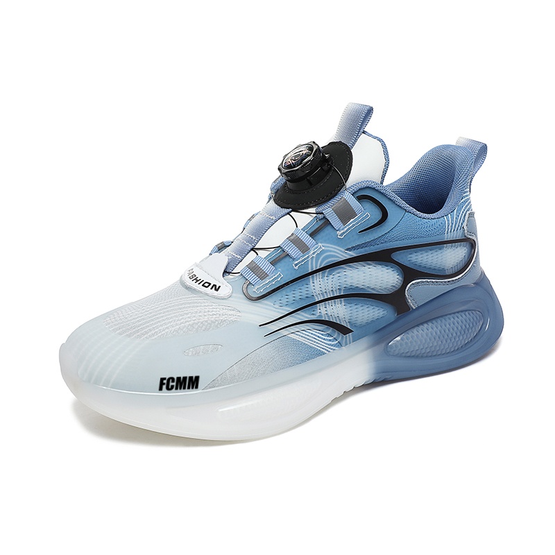 

Баскетбольные кроссовки с противоскользящей подошвой, износостойкие, детские FCMM, белый/синий