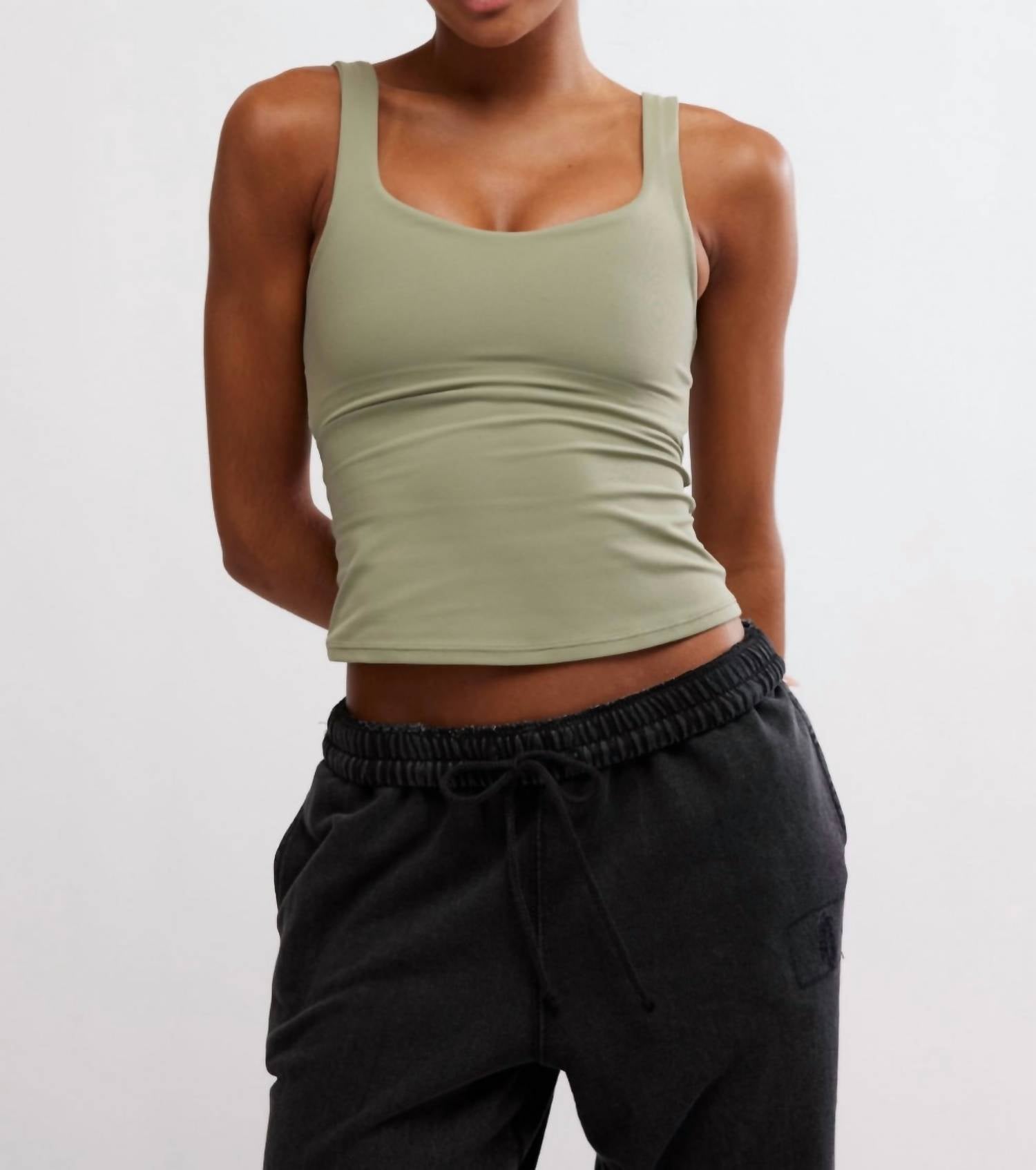 

Футболка Never Better с длинным рукавом в цвете Sage Stone Free People, Sage Stone