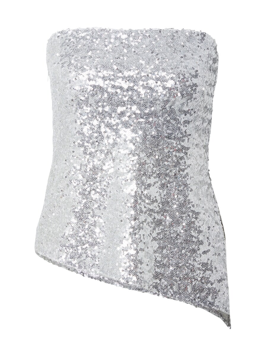 

Вечерний топ MYLAVIE by Sarah Harrison Top, цвет grey/silver