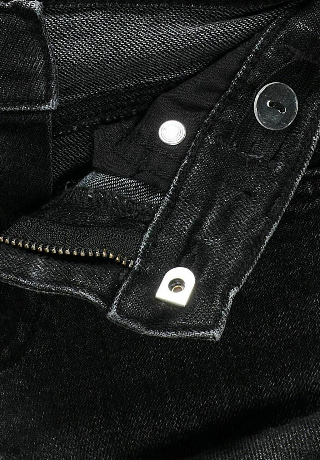 Джинсовые шорты DETAILREICHE ONLY GIRLS, цвет Washed Black — фото 3