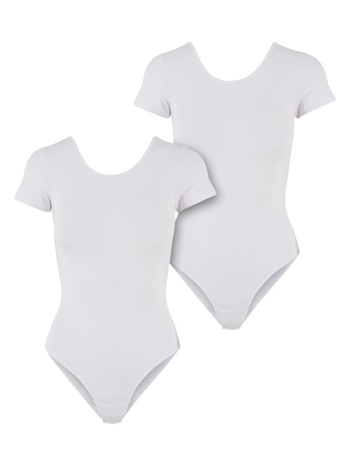 

Боди Urban Classics Bodies, цвет white+white