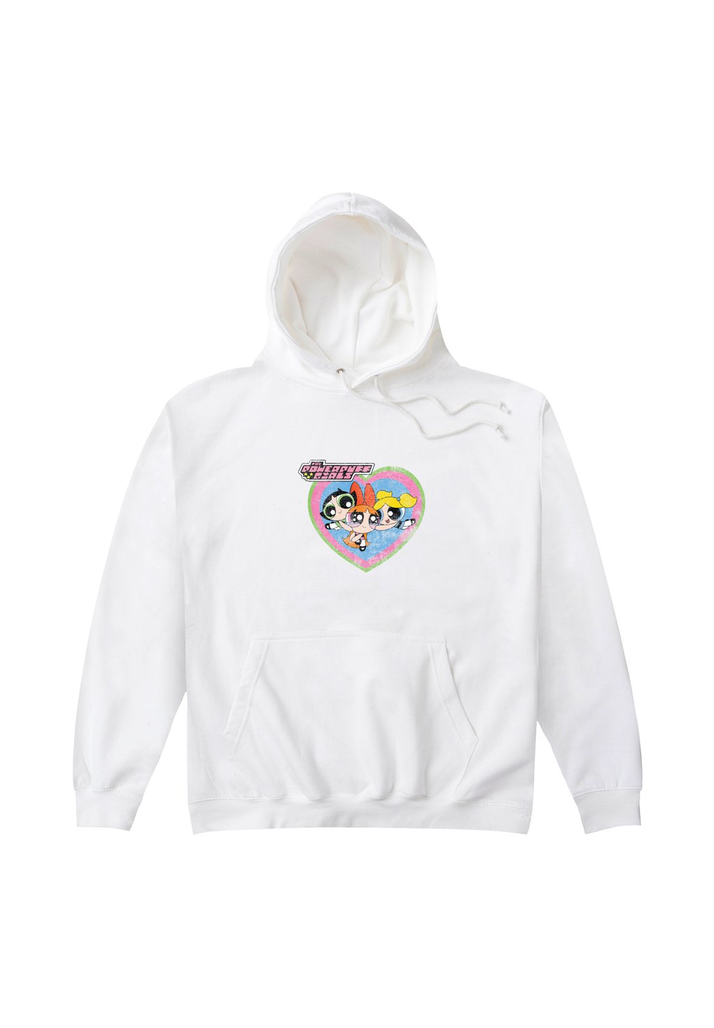 

Толстовка THE POWERPUFF GIRLS FADED HEART - Hoodie Henry Tiger, белый