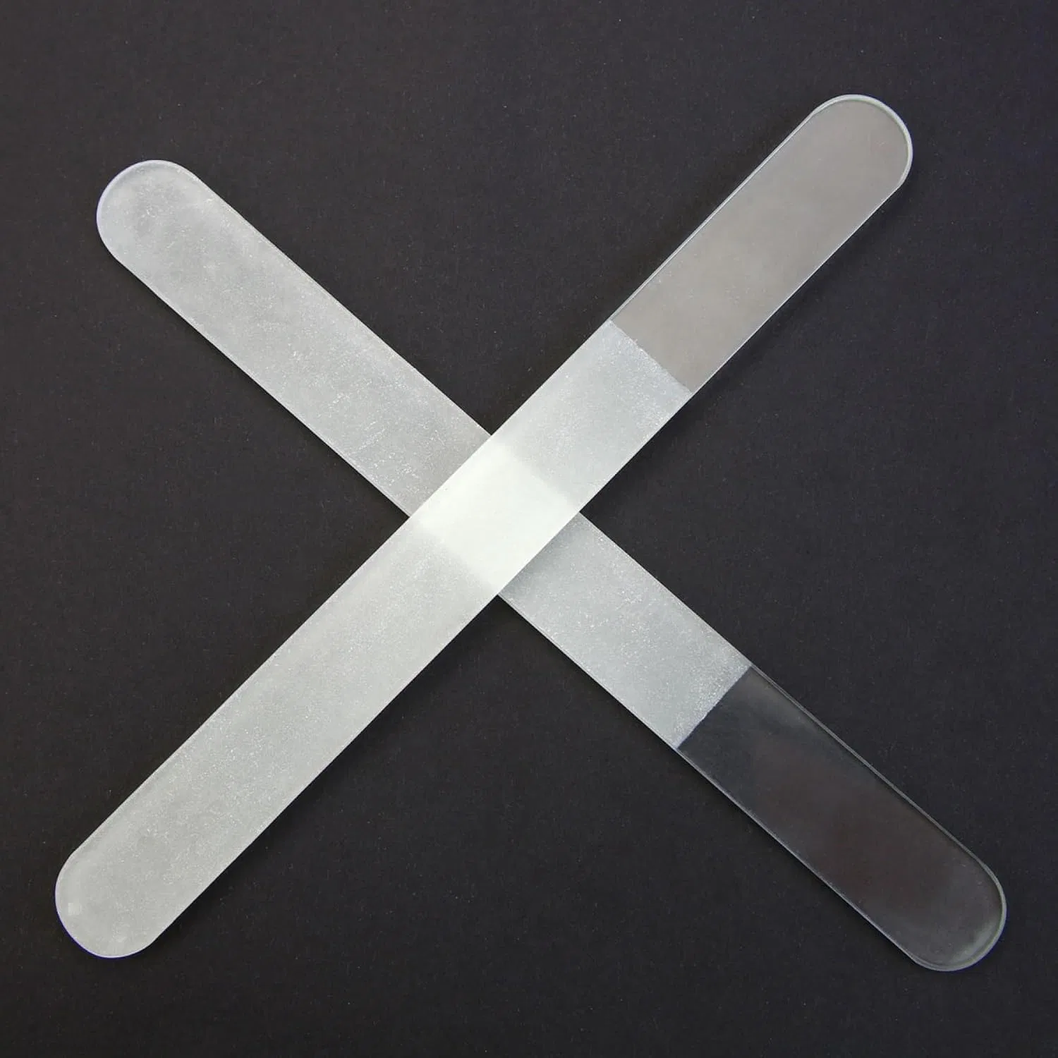 Набор из 10 стеклянных пилок для ногтей в пластиковом футляре Von Wellean Eigenart