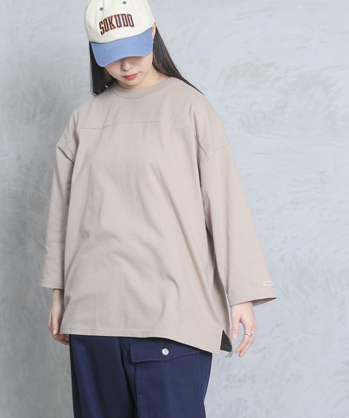 

Футболка с рукавом 3/4, модель 2w7-0505 Goodwear, серо-бежевый