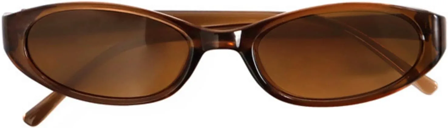 

Солнцезащитные очки Willochra в стиле ретро, ​​милые овальные, для женщин и мужчин, маленькие, в стиле 90-х, модные женские очки, «кошачий глаз», черные, C2