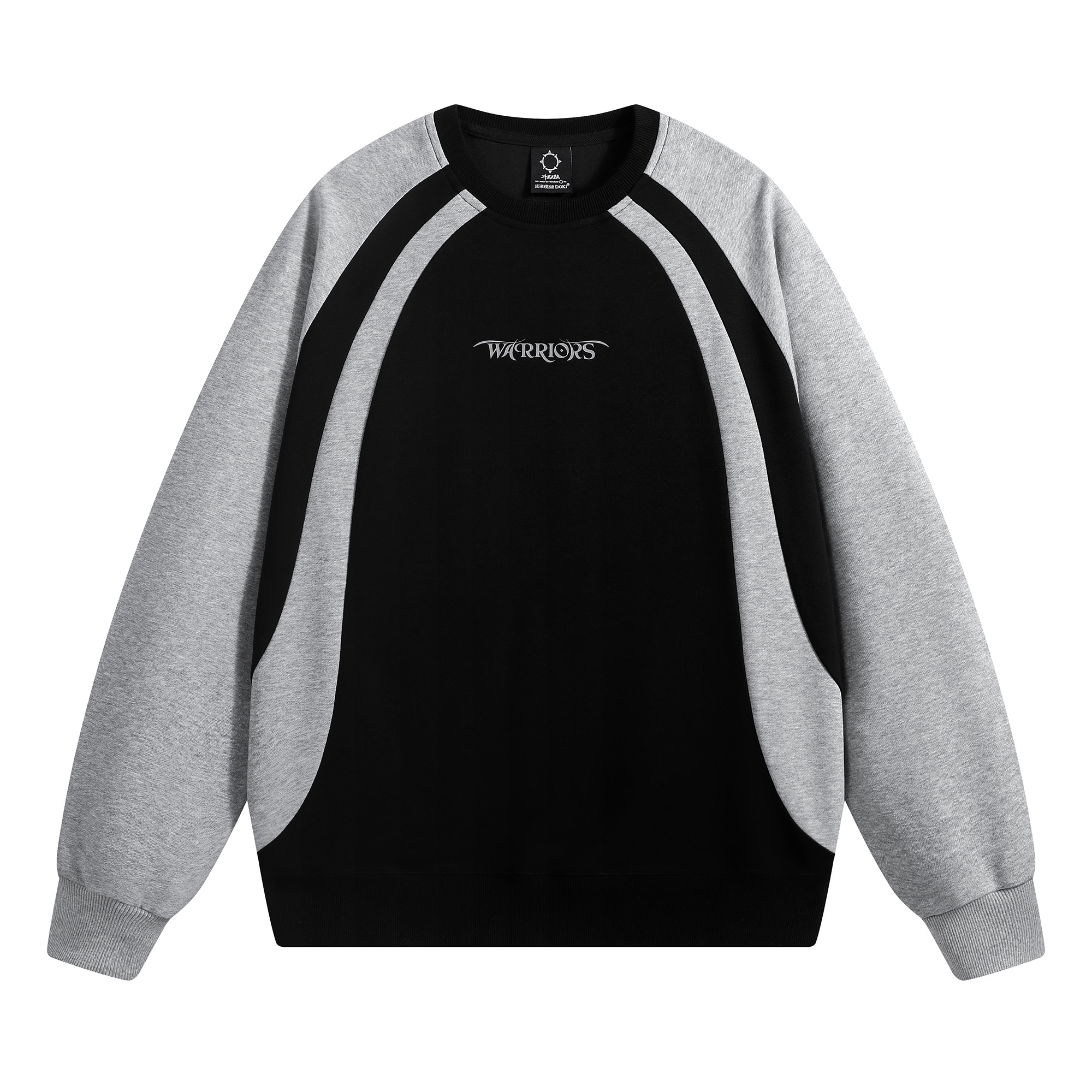 

Толстовка с круглым вырезом/капюшоном унисекс DOKI, Heather Gray (Hooded, Thickened, and Fleece-Lined)