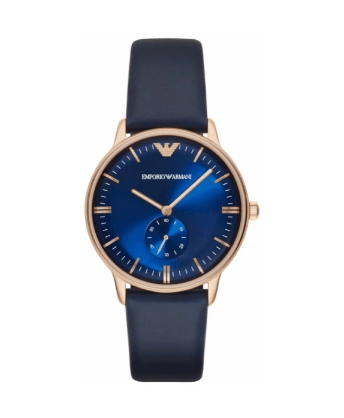 

Мужские кварцевые часы из нержавеющей стали. Emporio Armani, розовый