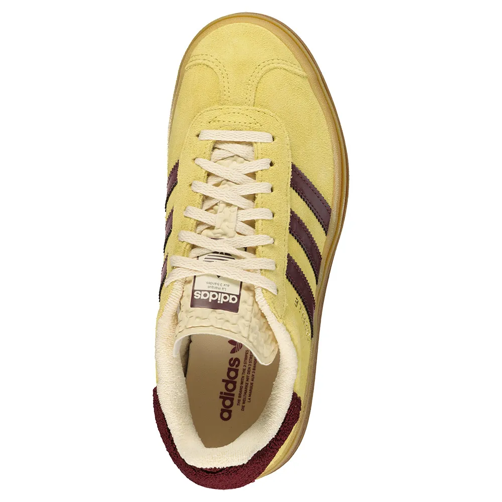 Кроссовки adidas Gazelle Bold, желтый — фото 4