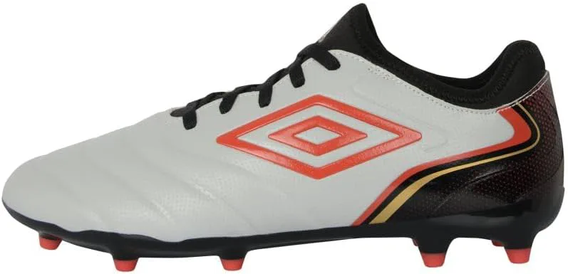 Мужские бутсы Umbro Tocco 5 Premier FG, светло-серый/красный/черный — фото 2
