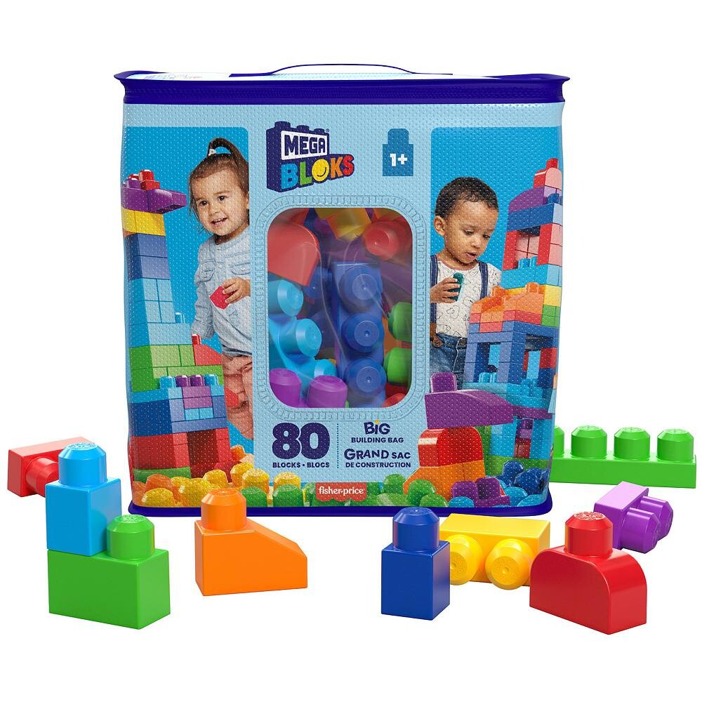 

Большая строительная сумка Mega Bloks First Builders, мультиколор
